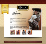 Screenshot of galliccollection.com